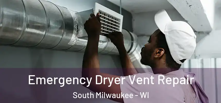 Emergency Dryer Vent Repair South Milwaukee - WI